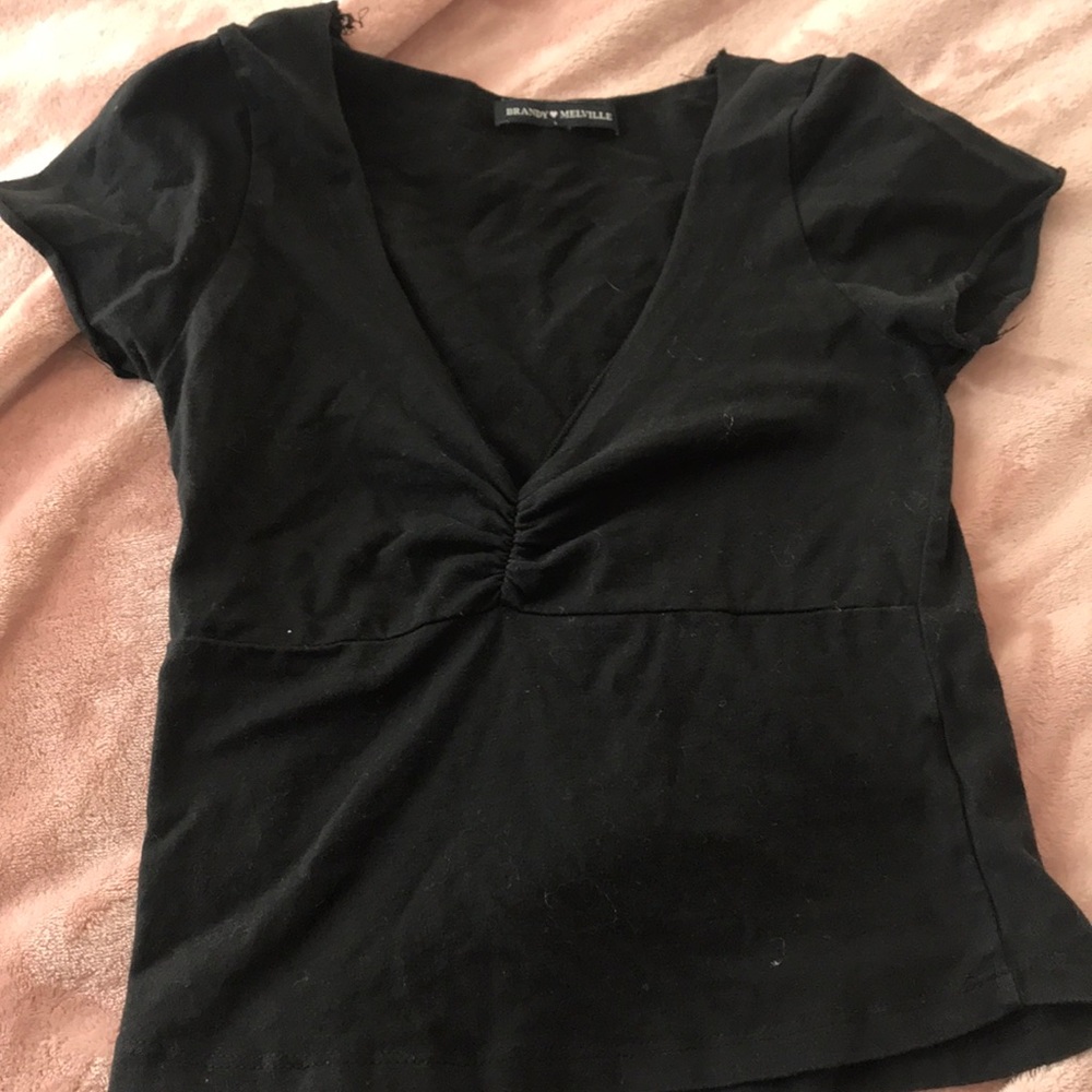 Brandy Melville Black t shirt